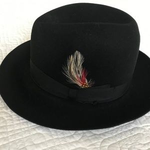 Borsalino  Fur Felt Fedora Hat
